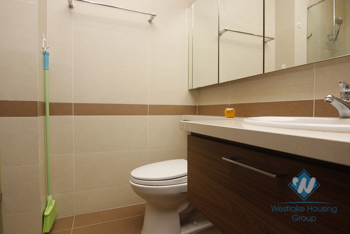 Nice three bedrooms apartment for rent in Trang An complex, Cau Giay district, Ha Noi